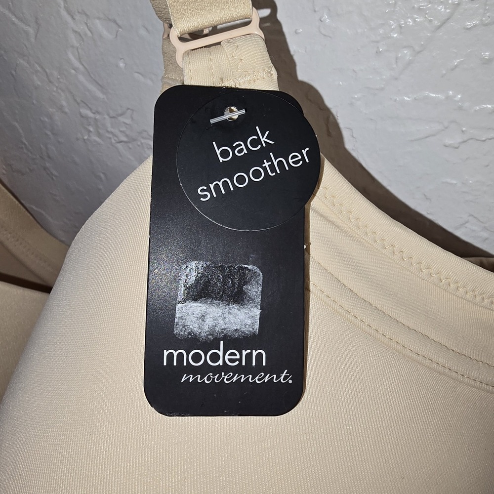 Modern Movement Back smoothing underwire bra Size 40G Style YT2BM240C Nude - Picture 2 of 6